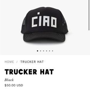 Black clare v ciao hat